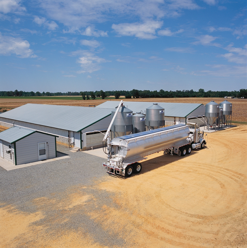 Feed Mill & Truck